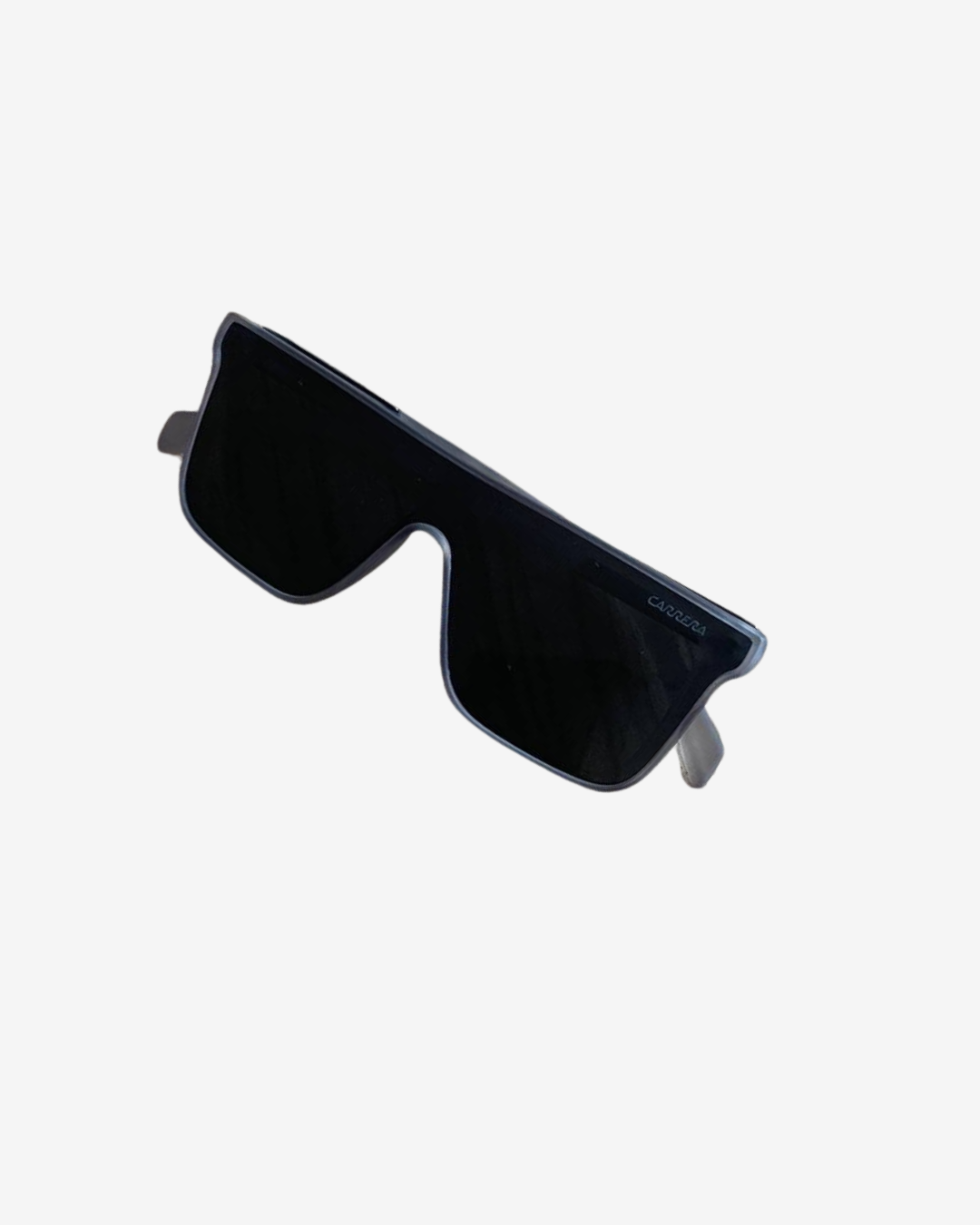 Carrera Oversized Shield Sunglasses – Black UV Lens
