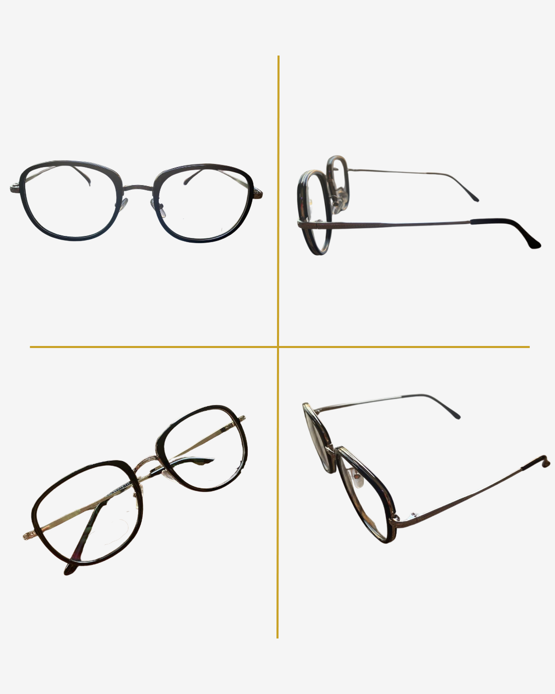 Round Eyeglasses Medical Frame