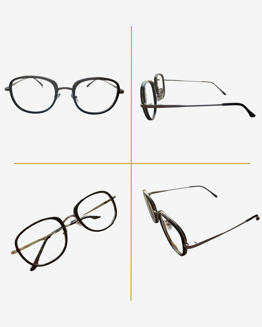 Round Eyeglasses Medical Frame