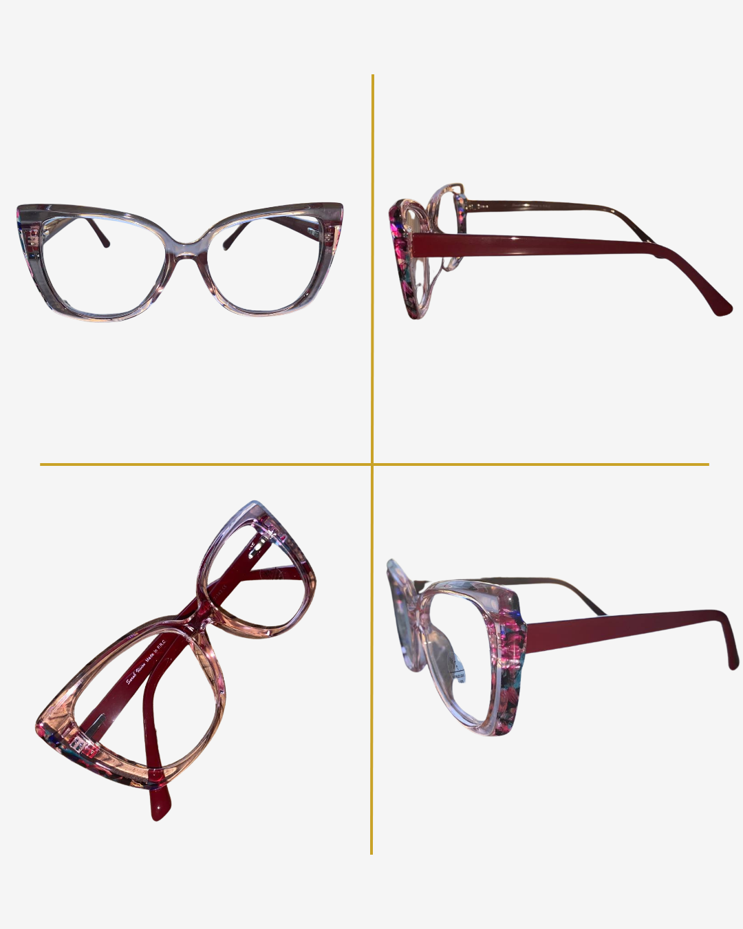 Cat-Eye Medical Eyeglass Frame
