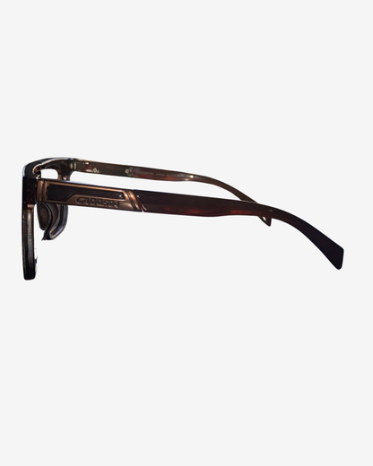 Carrera Oversized Shield Sunglasses – Brown UV Lens