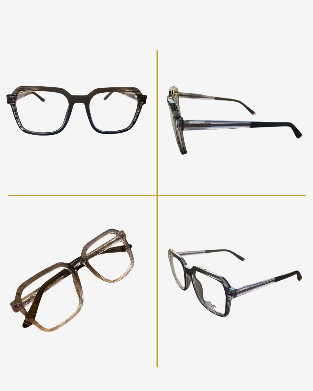 Square Medical Eyeglass Frame