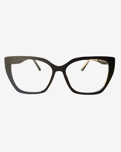 Black Cat-Eye Medical Frame – Bold, Modern & Ultra-Comfortable