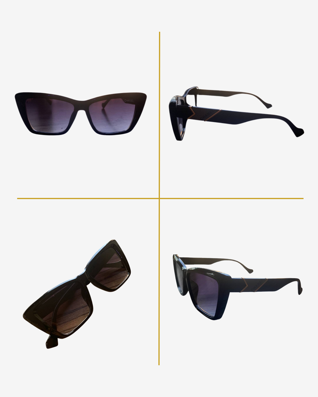 Cat-Eye Sunglass Frame