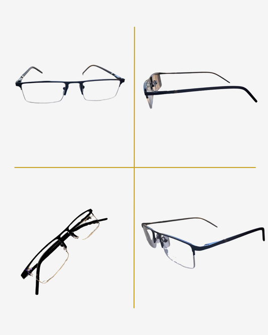Ultra-Light Rectangular Eyeglass Frame
