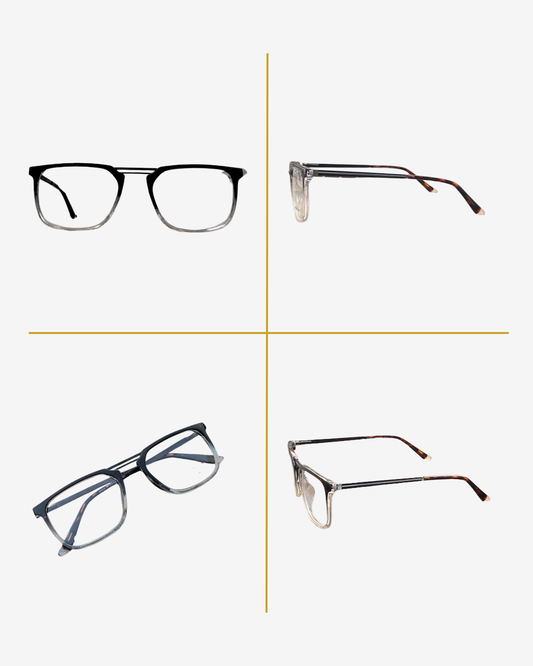 Rectangle Medical Eyeglass Frame